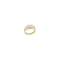 Anillo Damiata Gioielli Hombre in Oro blanco Zircone 2136/102-D199 - 2136/102-D199